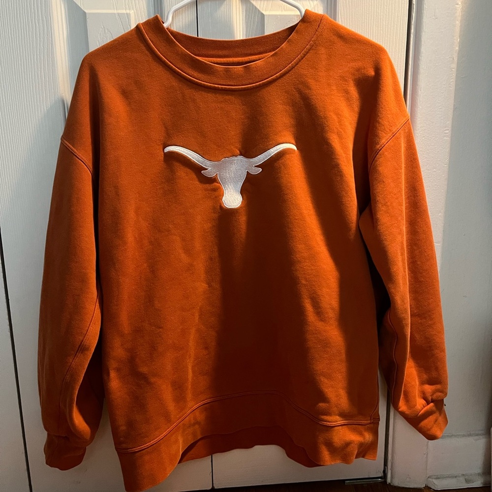 Longhorn x LuluLemon athletica Orange Sweatshirt